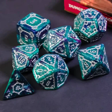 Large RPG Dice Set - Huge Arcane Castle