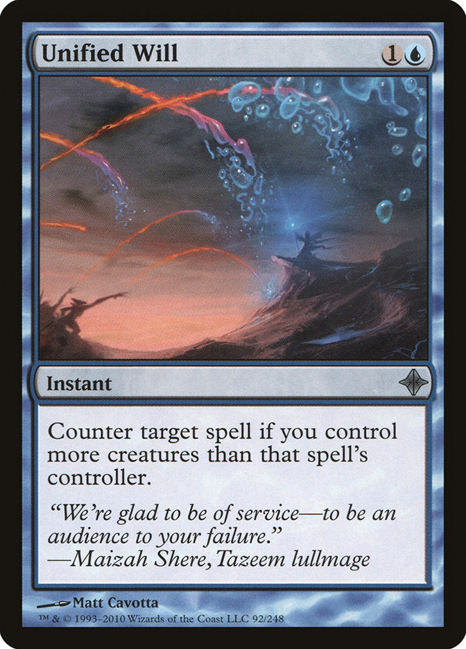 Unified Will - Foil