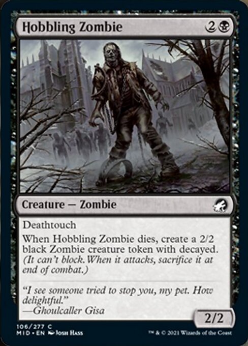 Hobbling Zombie - Foil