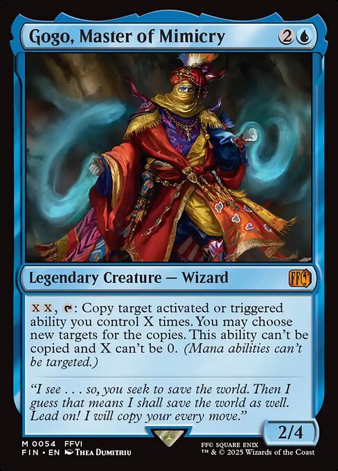 Gogo, Master of Mimicry - Foil