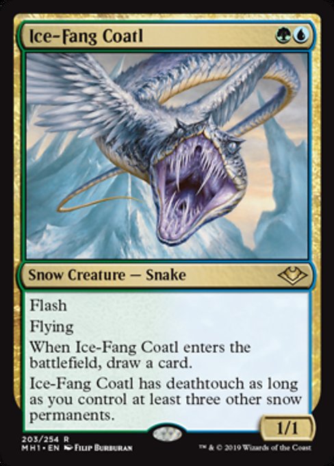 Ice-Fang Coatl - Foil