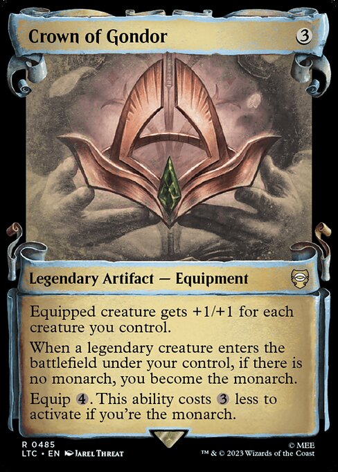 Crown of Gondor - Silver Foil