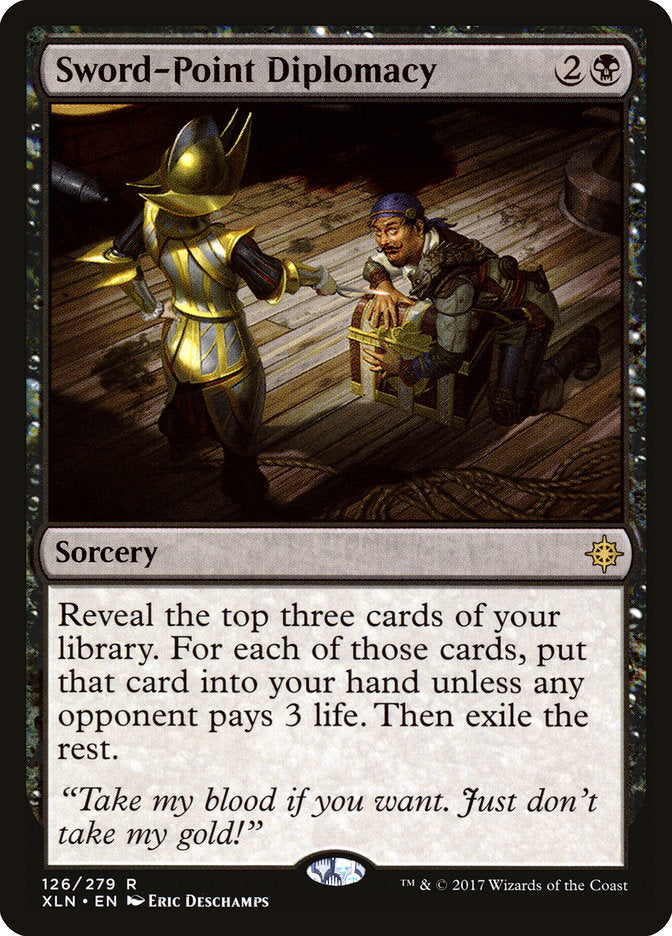Sword-Point Diplomacy - Foil
