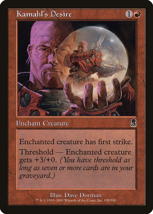 Kamahl's Desire - Foil