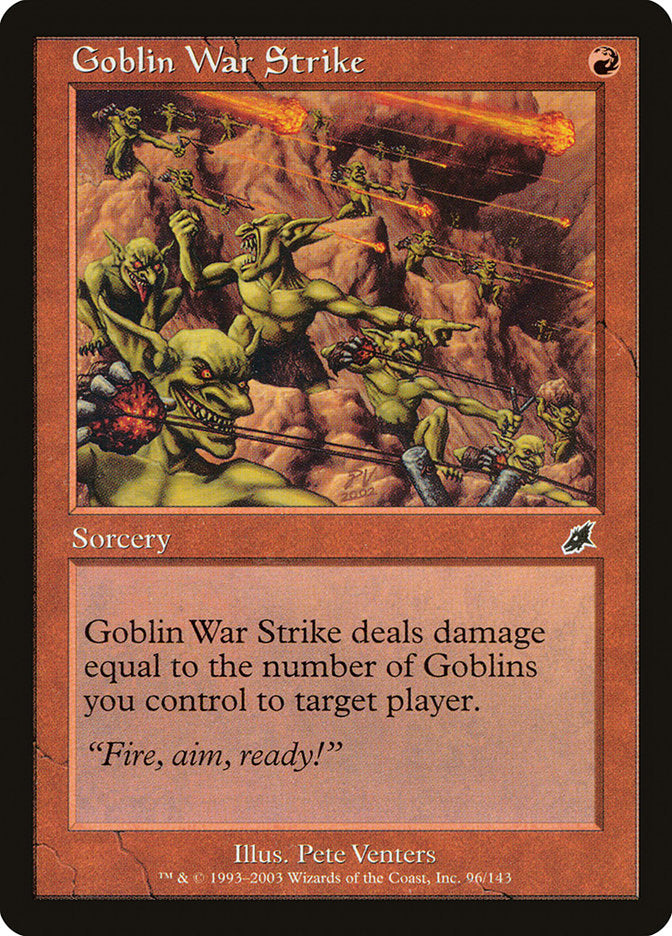 Goblin War Strike - Foil