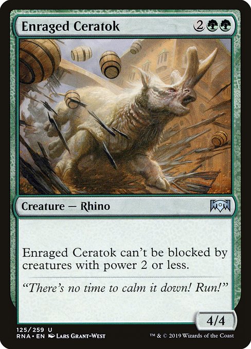 Enraged Ceratok - Foil