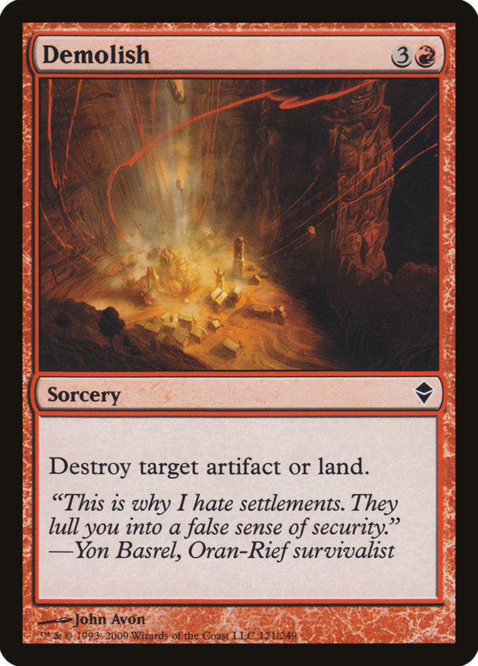 Demolish - Foil
