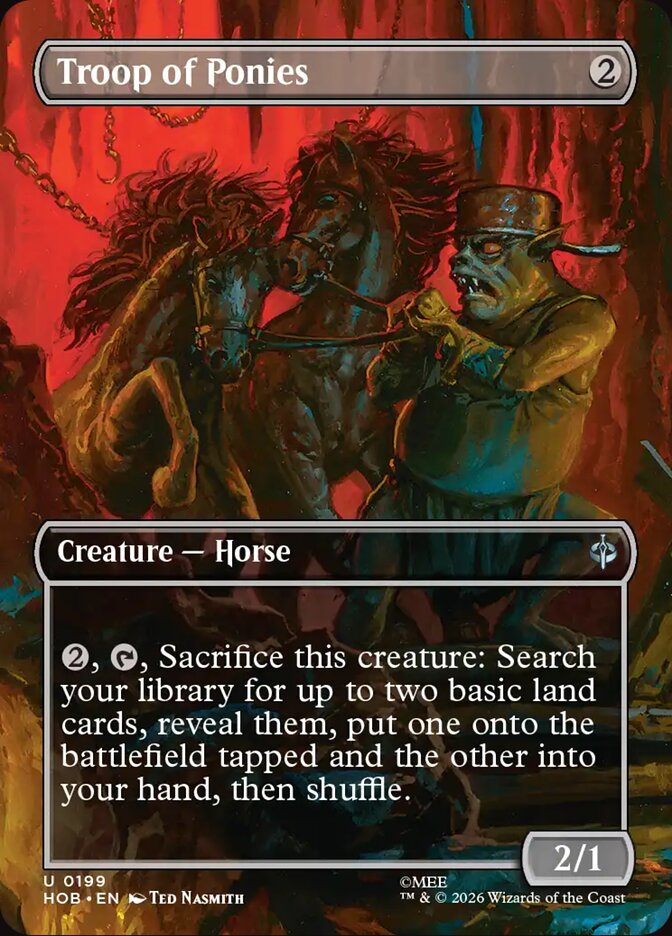 Troop of Ponies - Foil