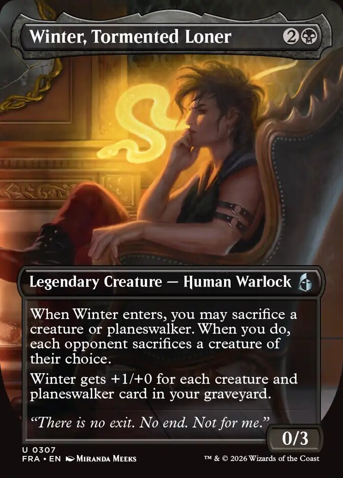 Winter, Tormented Loner - Foil