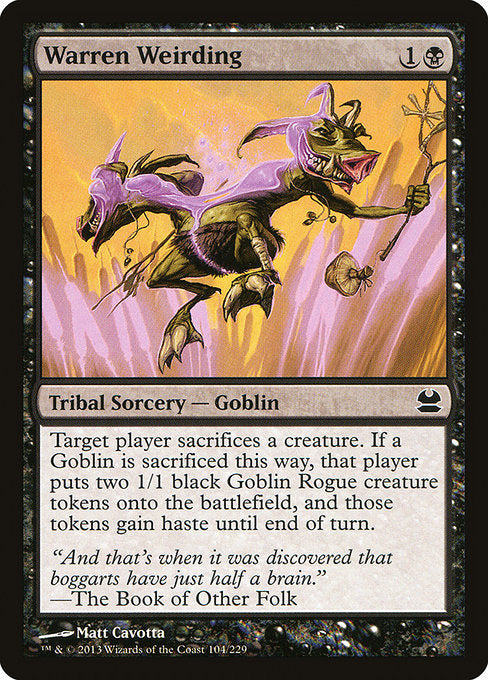 Warren Weirding - Foil