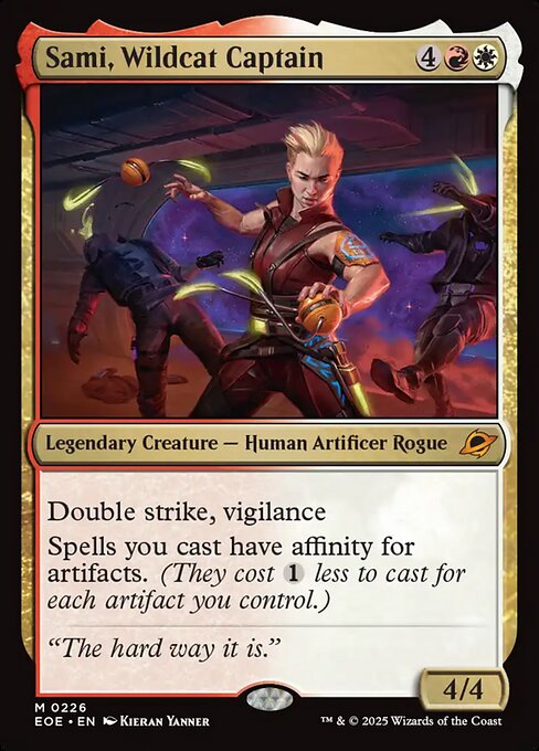 Sami, Wildcat Captain - Foil