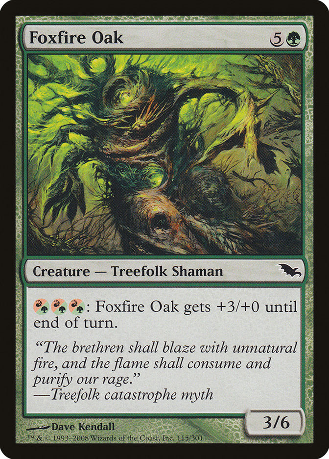 Foxfire Oak - Foil