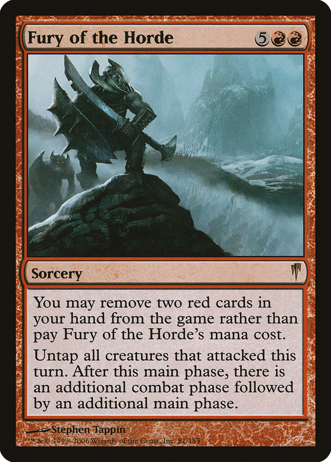 Fury of the Horde - Foil