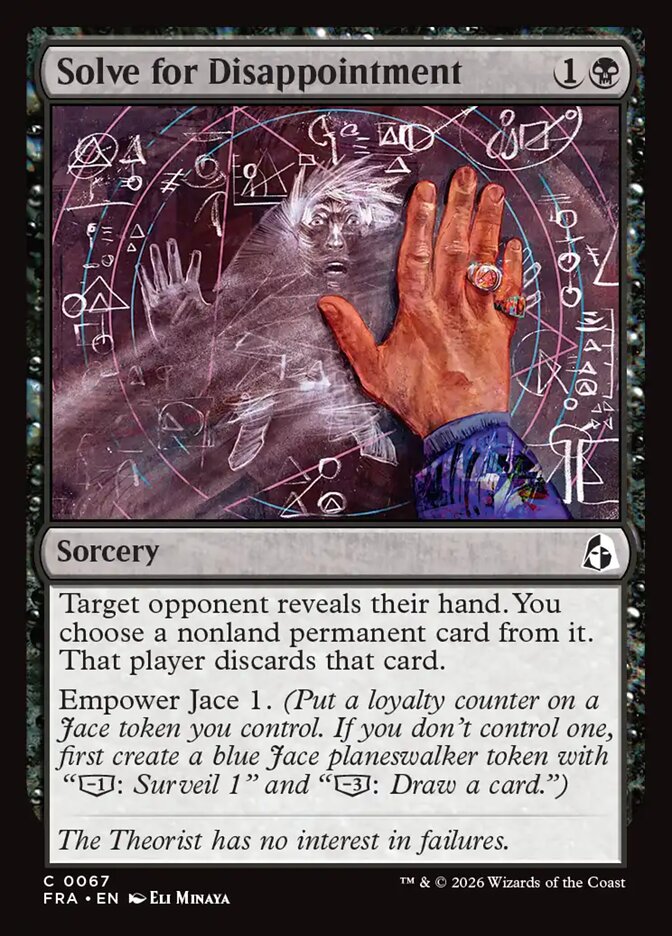 Solve for Disappointment - Foil