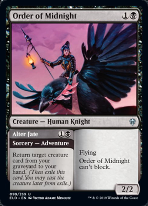 Order of Midnight // Alter Fate - Foil