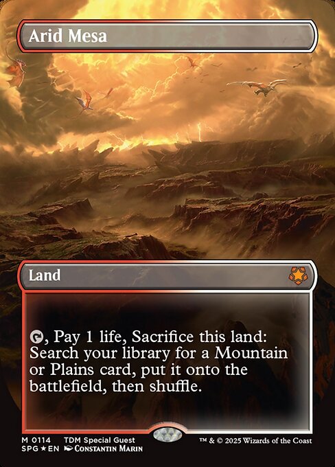 Arid Mesa - Dragonscale Foil