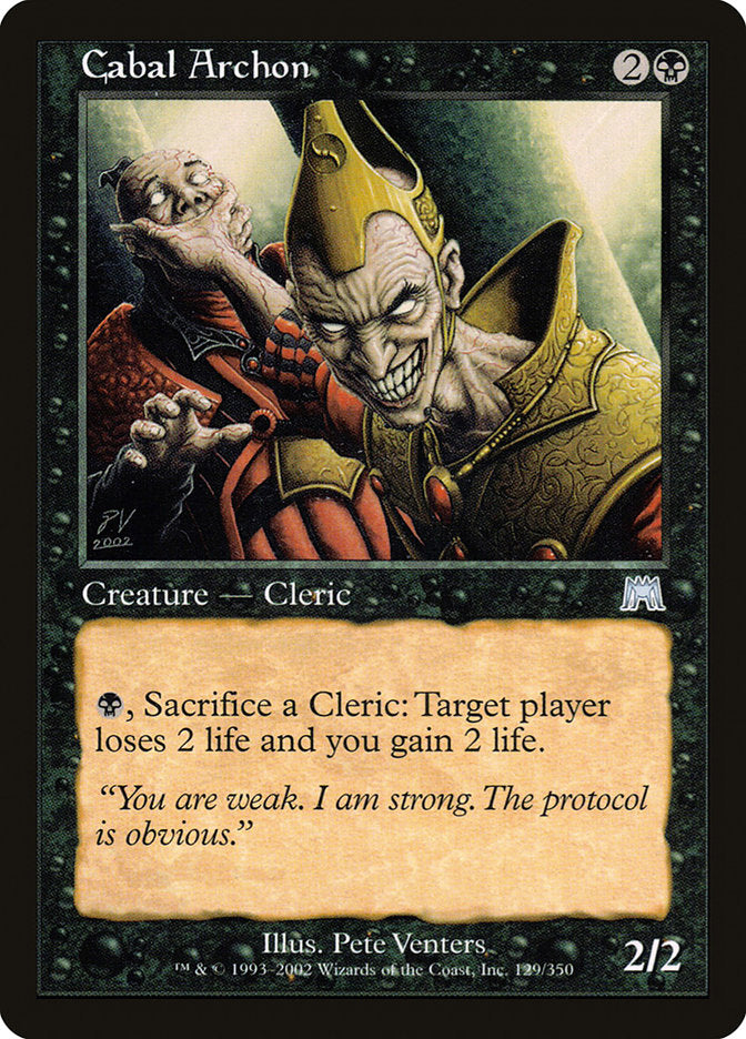Cabal Archon - Foil