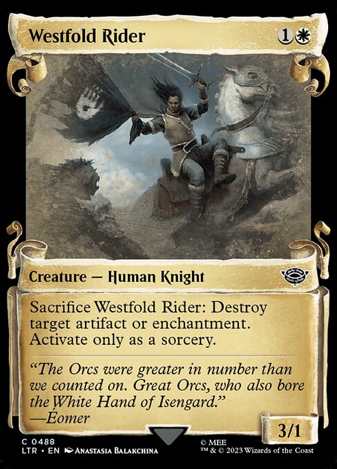 Westfold Rider - Silver Foil