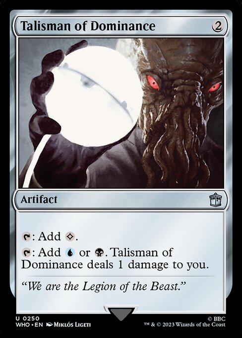Talisman of Dominance - Foil