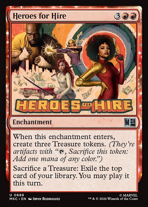 Heroes for Hire - Foil