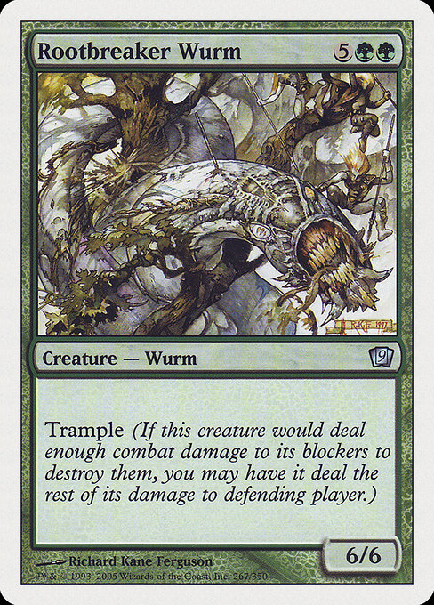 Rootbreaker Wurm - Foil