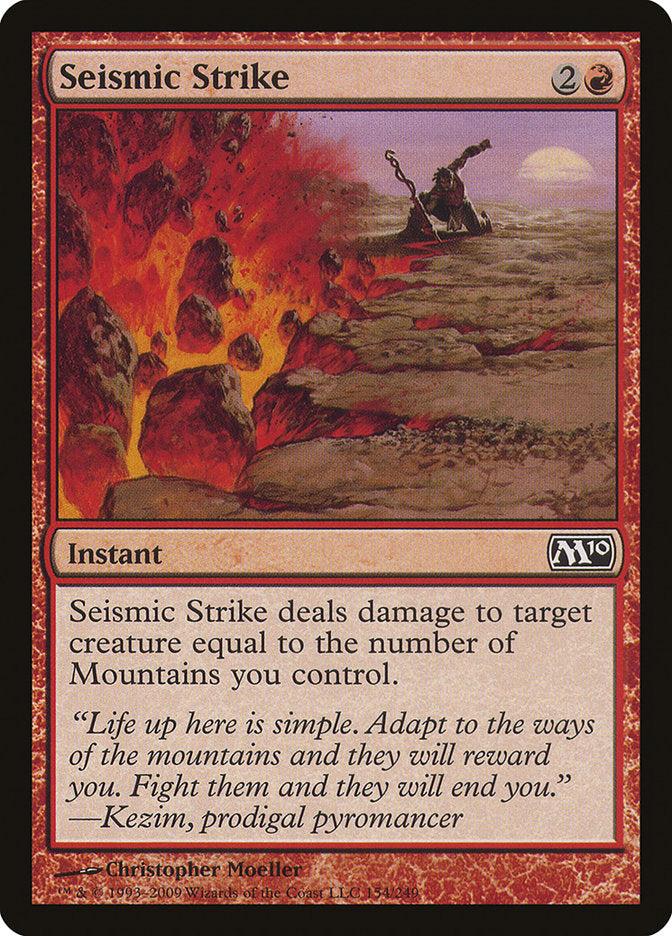 Seismic Strike - Foil
