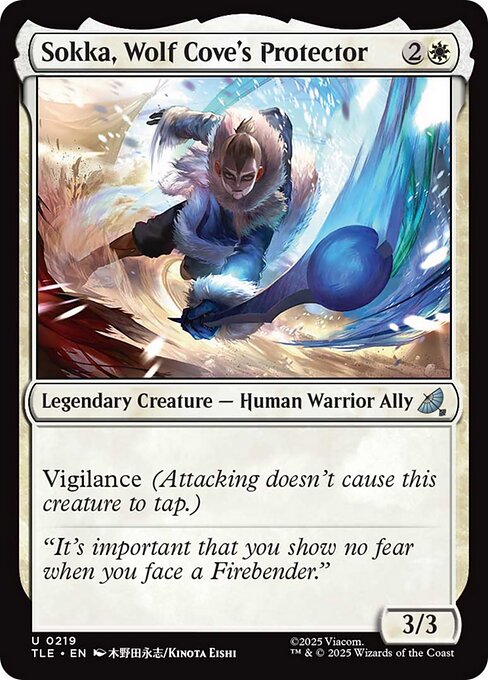 Sokka, Wolf Cove's Protector - Foil