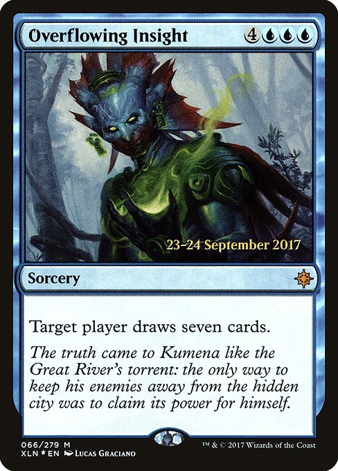 Overflowing Insight - Foil - Prerelease Promo