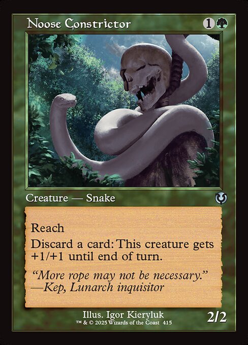 Noose Constrictor - Foil