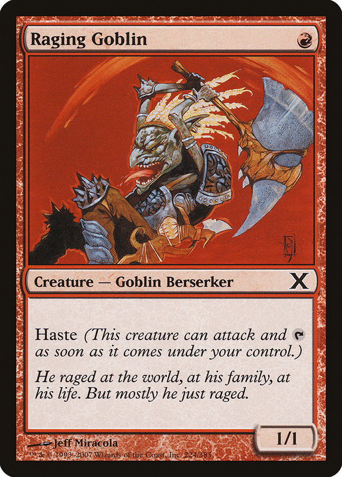 Raging Goblin - Foil