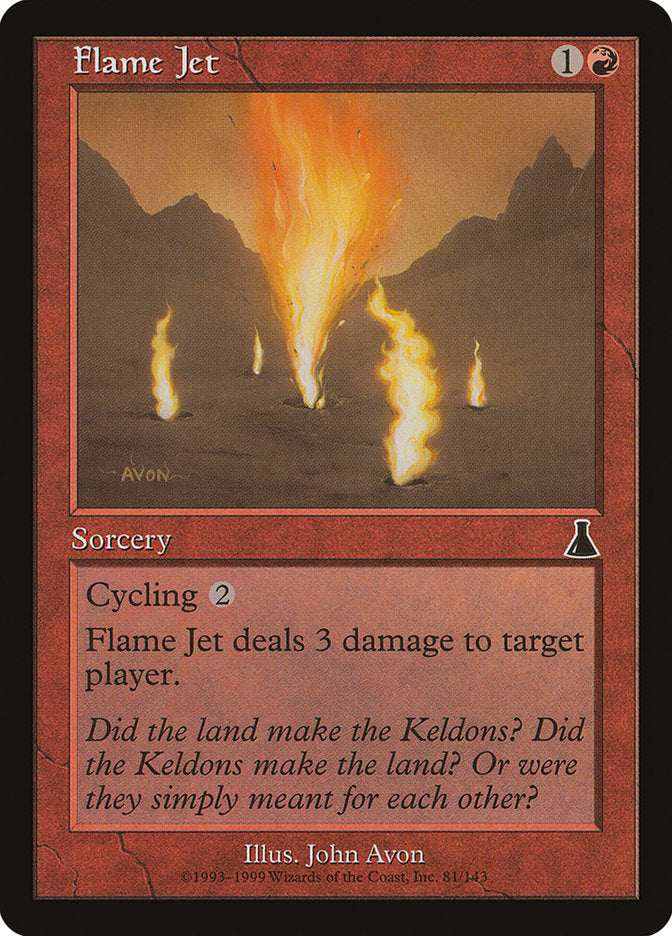 Flame Jet - Foil