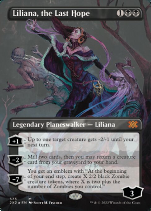 Liliana, the Last Hope - Textured Foil