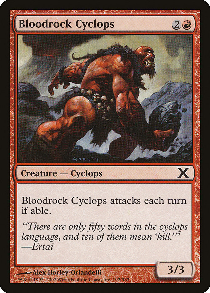 Bloodrock Cyclops - Foil