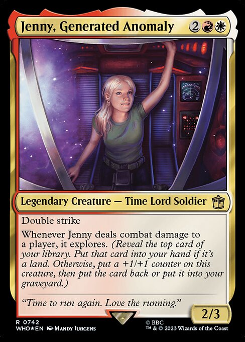 Jenny, Generated Anomaly - Surge Foil