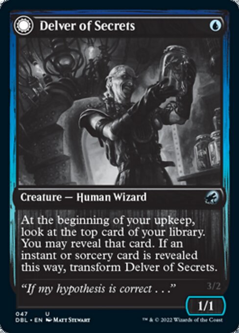 Delver of Secrets - Foil