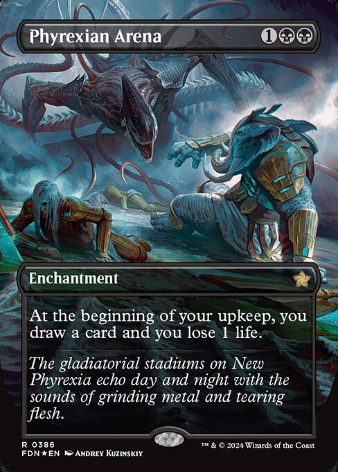 Phyrexian Arena - Mana Foil