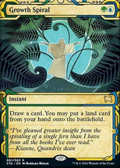 Growth Spiral - Foil-Etched