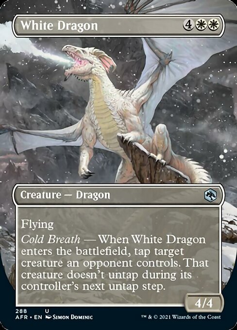 White Dragon - Foil