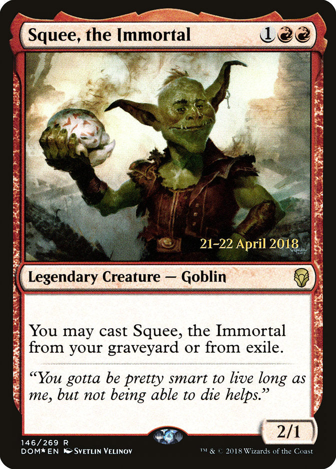 Squee, the Immortal - Foil - Prerelease Promo
