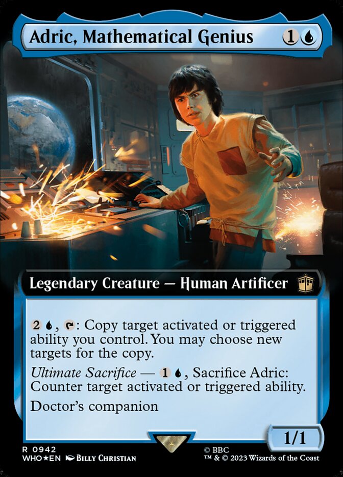 Adric, Mathematical Genius - Surge Foil
