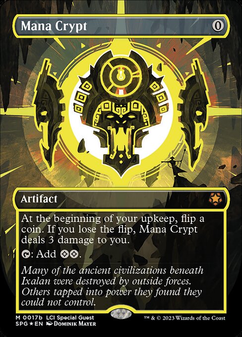 Mana Crypt (Yellow) - Foil