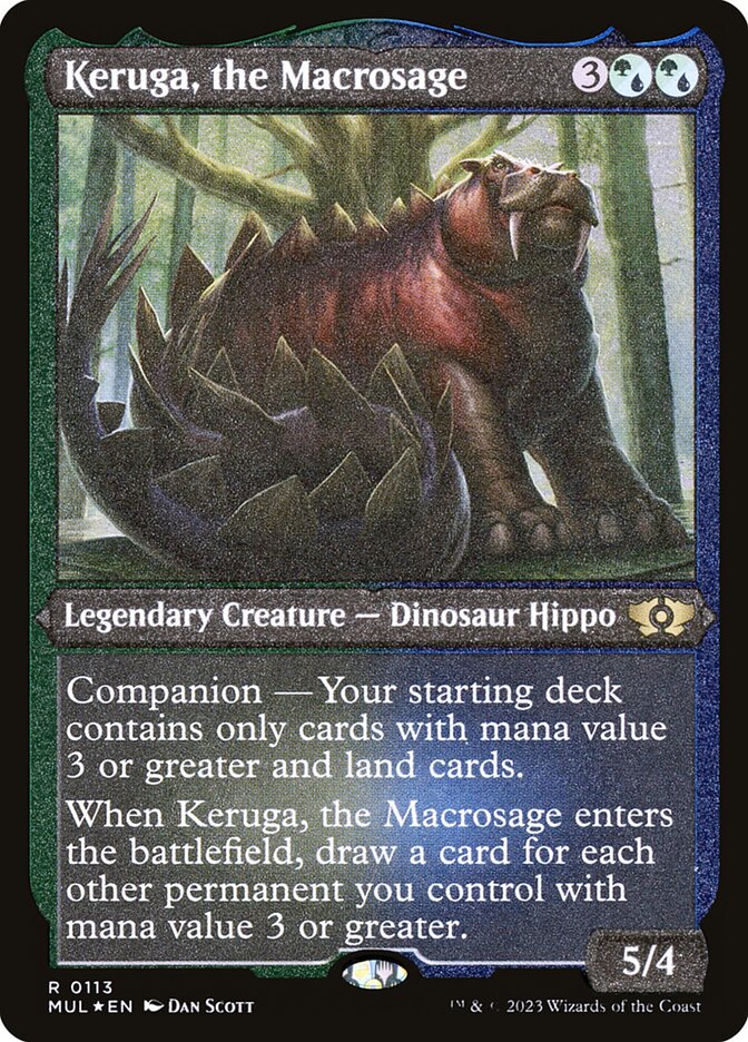 Keruga, the Macrosage - Foil-Etched