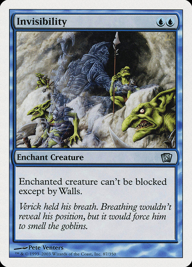 Invisibility - Foil
