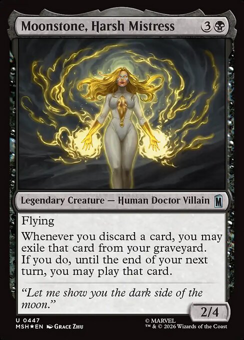 Moonstone, Harsh Mistress - Surge Foil