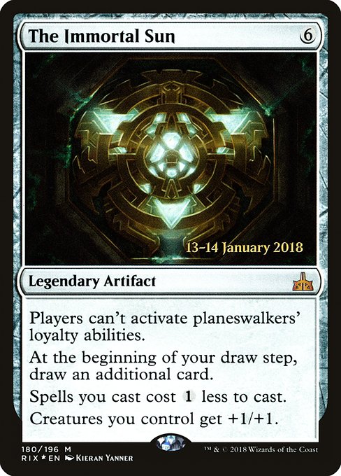 The Immortal Sun - Foil - Prerelease Promo