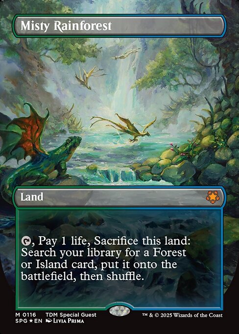 Misty Rainforest - Dragonscale Foil
