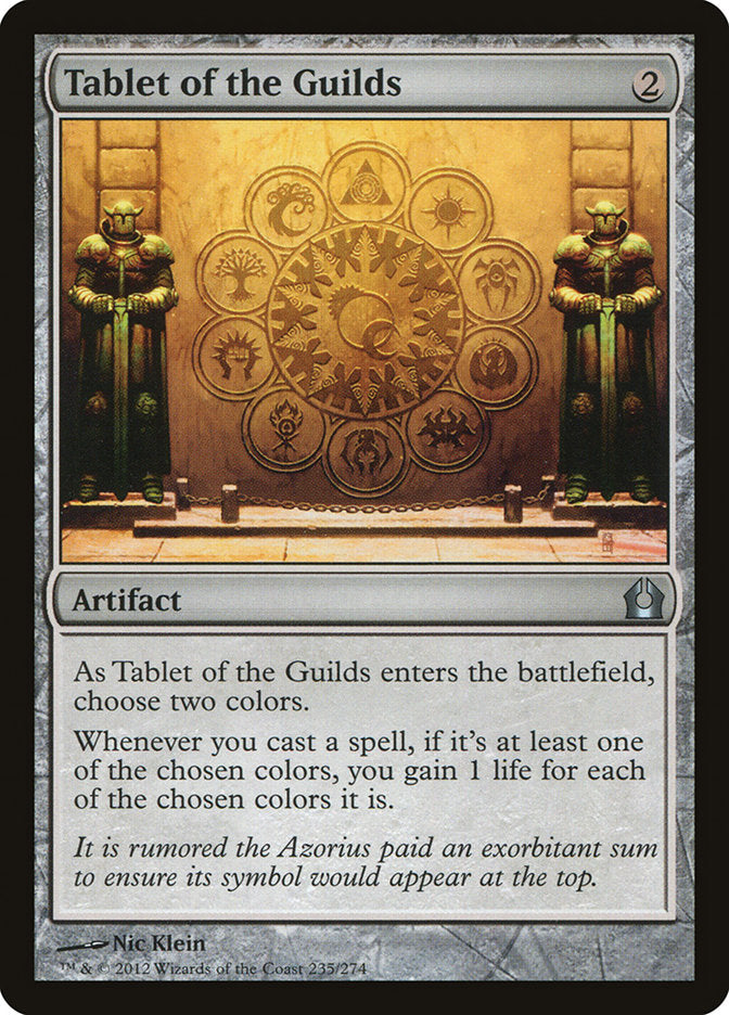 Tablet of the Guilds - Foil