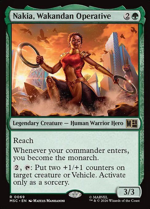 Nakia, Wakandan Operative - Surge Foil