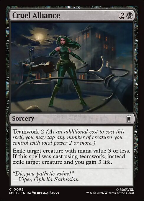 Cruel Alliance - Foil