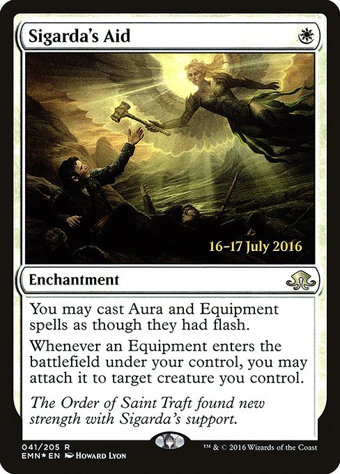 Sigarda's Aid - Foil - Prerelease Promo